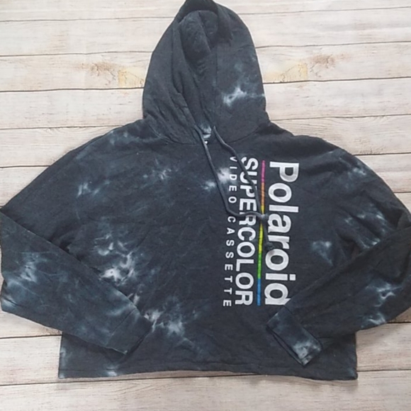 Polaroid Jackets & Blazers - NWOT Polaroid cropped pullover hoodie